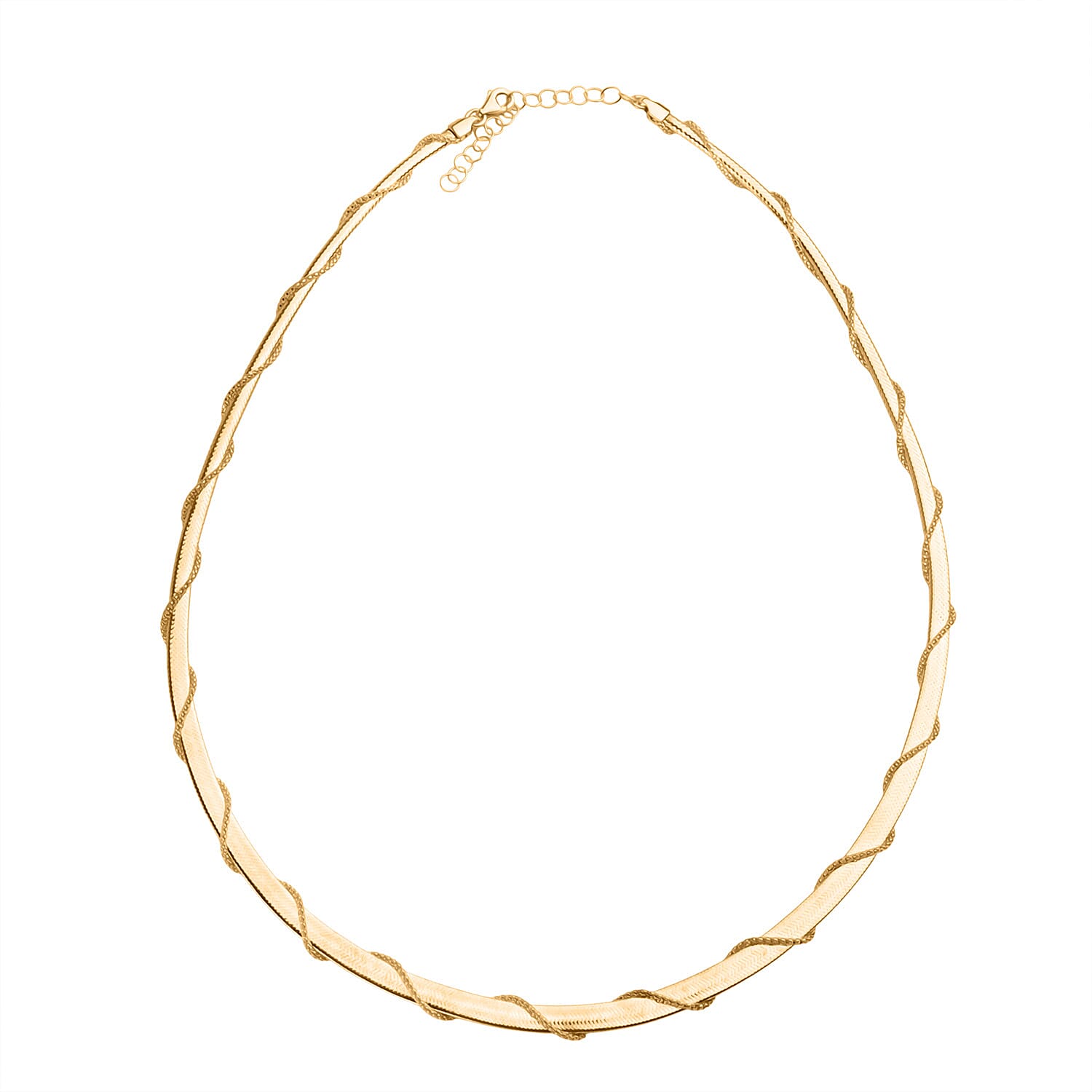 Maestro Collection - 9K Yellow Gold Necklace (Size - 18-2 Inch Ext) 4.51 Gram