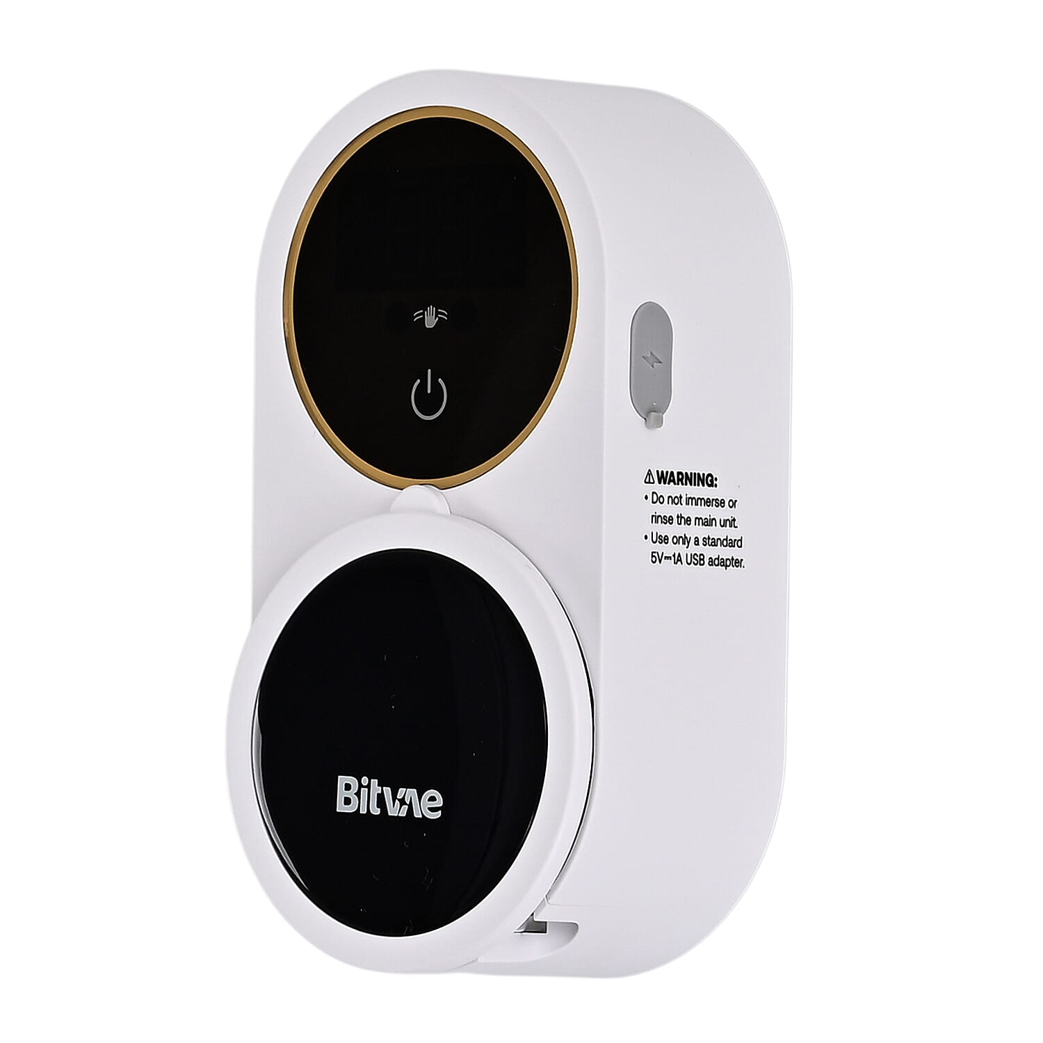 Smart LED Toothbrush Sanitiser & Wall-Mounted Holder - UV Cleaning & Air Drying with 30-Day Battery Life and Integrated Brushing Timer