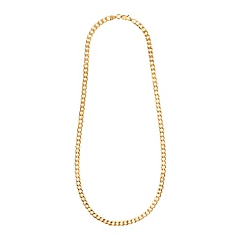 https://tjcuk.sirv.com/Products/84/1/8416626/9K-Yellow-Gold-Flat-Curb-Chain-Size-18-with-Lobster-Clasp-Gold-Wt-8-83_8416626.jpg?w=342&h=342