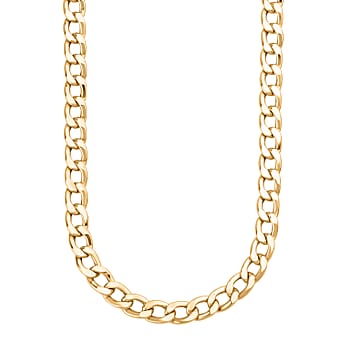 https://tjcuk.sirv.com/Products/84/1/8416678/9K-Yellow-Gold-Flat-Curb-Chain-size-24-with-Lobster-Clasp-Gold-Wt-13-8_8416678.jpg?w=342&h=342