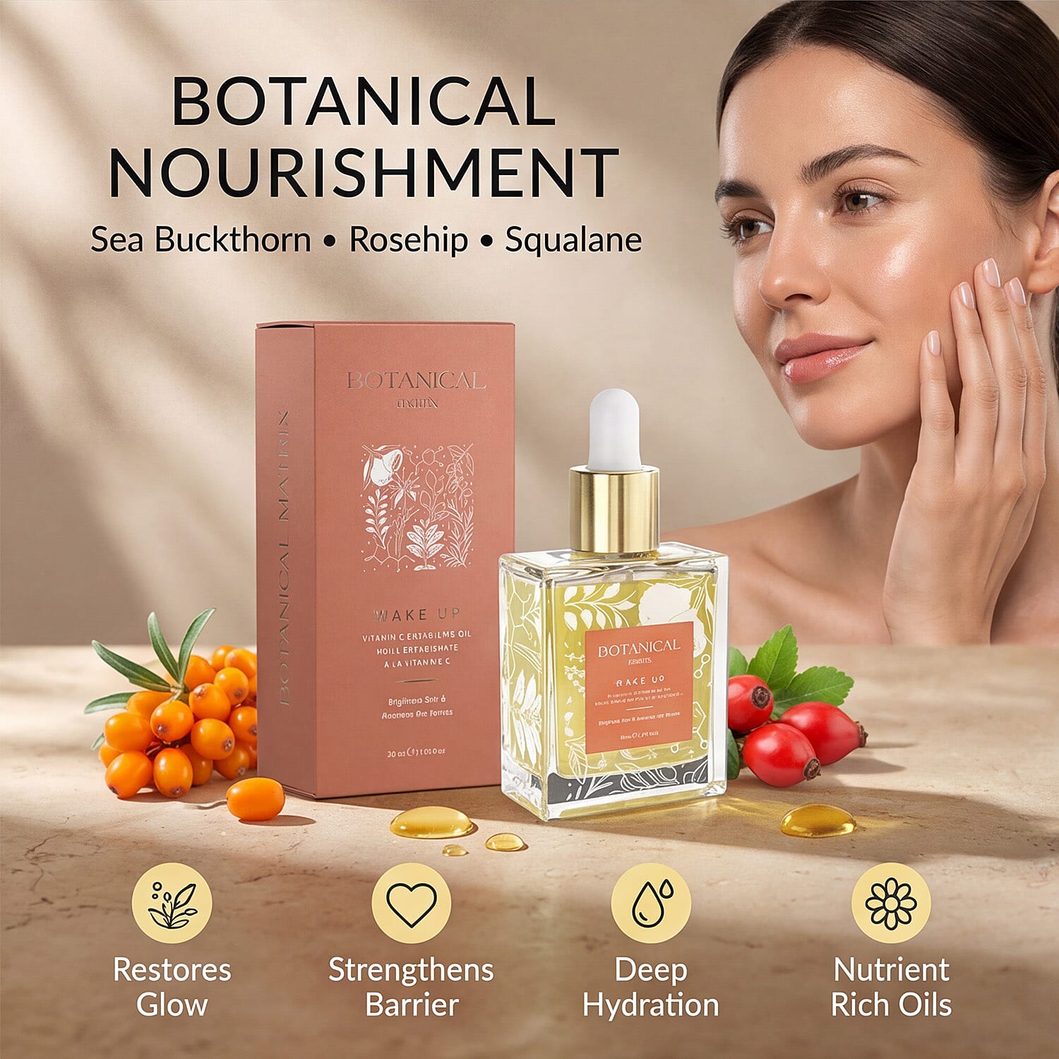 Botanical Matrix WAKE UP - Vitamin C Energising Oil - 30ml