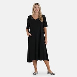 La Marey Stretch Jersey Top with Side Pockets