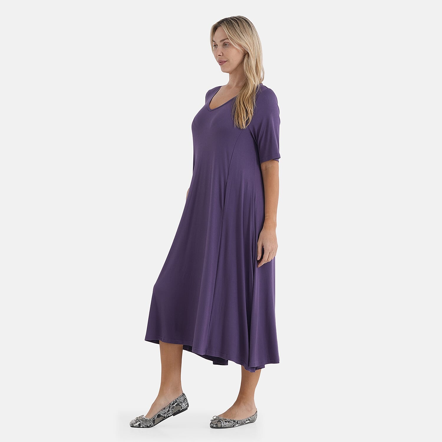 La Marey Stretch Jersey Top with Side Pockets
