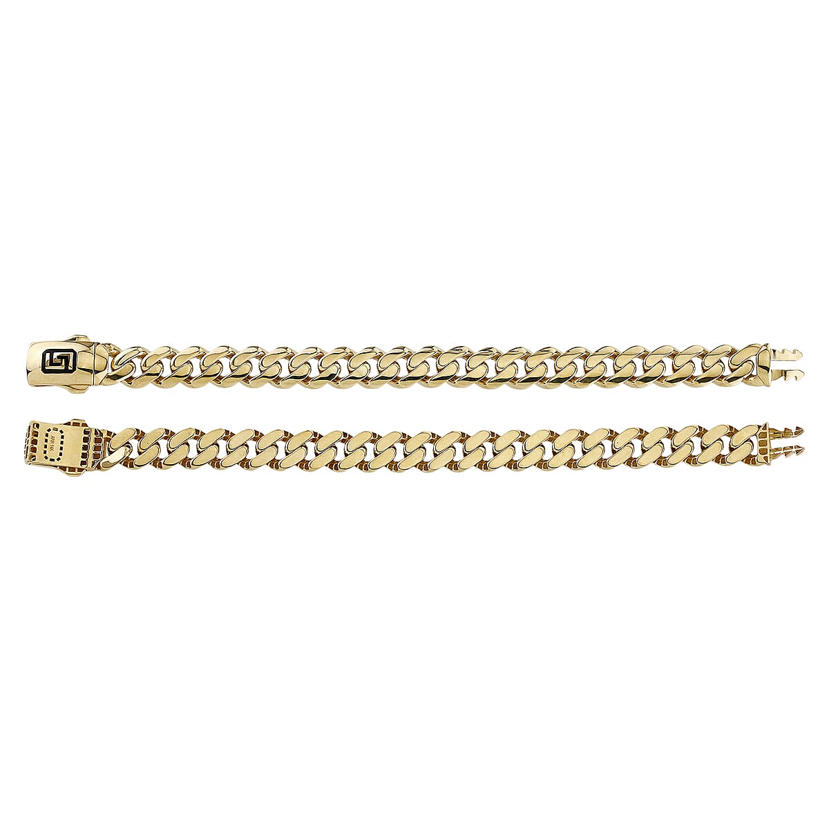 9K Yellow Gold Bracelet (Size - 8), Gold Wt.13.76 Gms