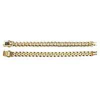 9K Yellow Gold Bracelet (Size - 8), Gold Wt.13.76 Gms