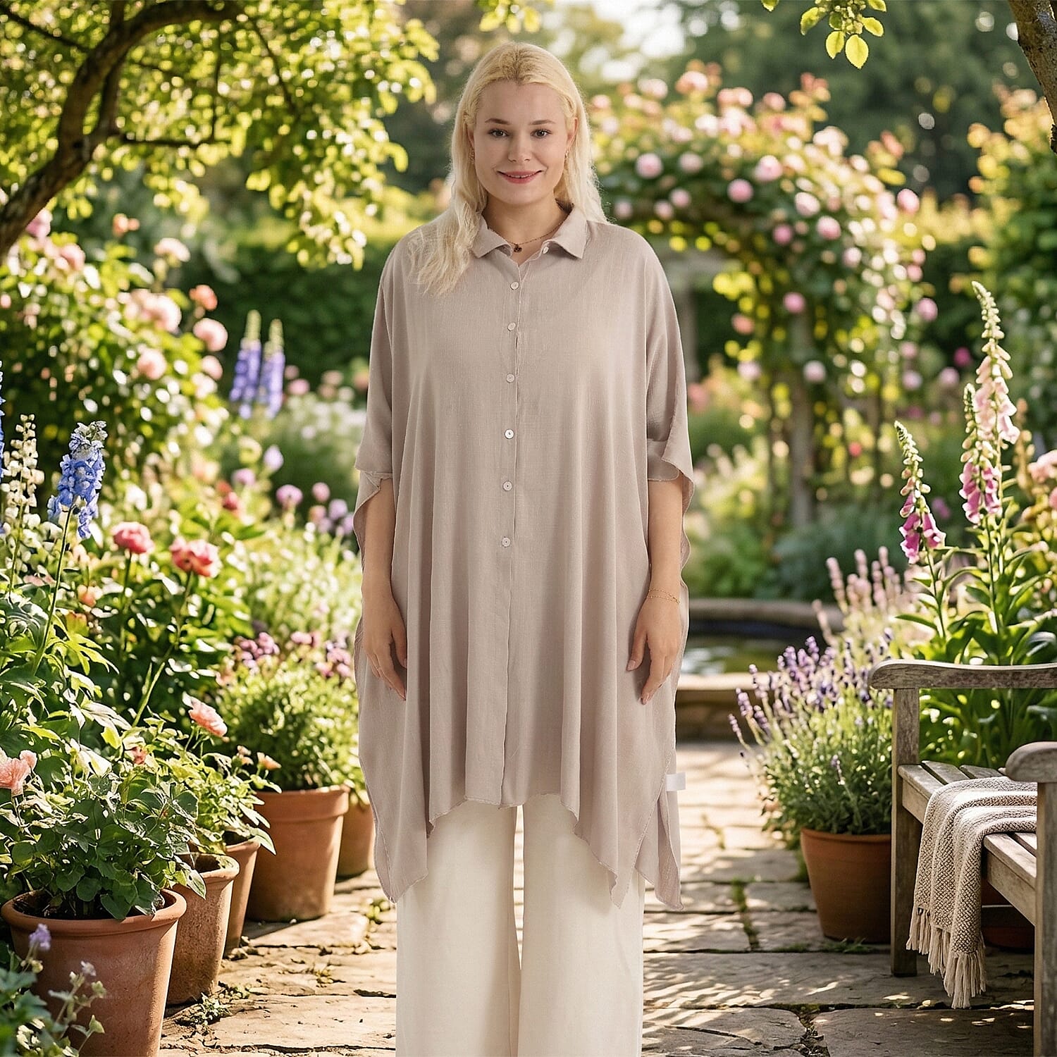 La Marey Shirt (Size - One Size) - Brown