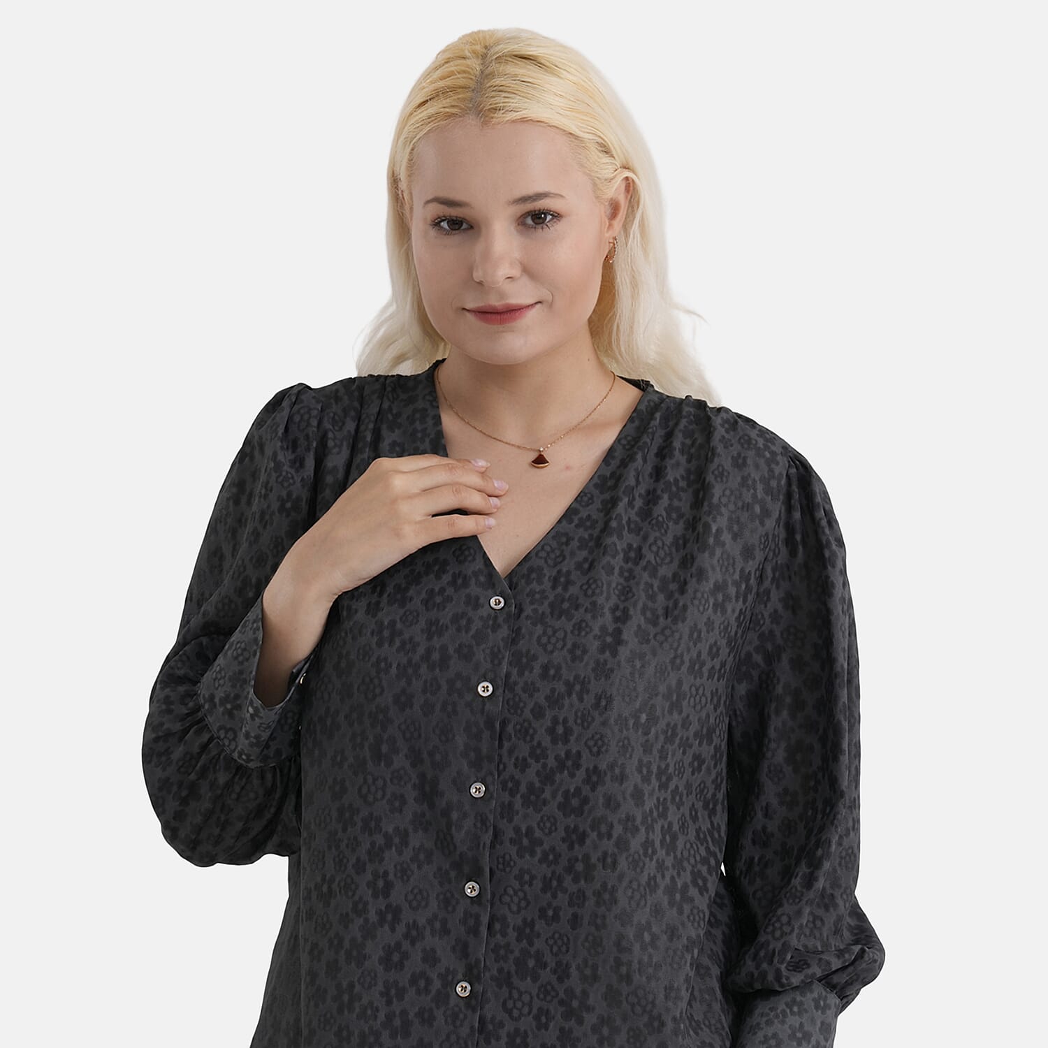 & Maisi Printed Blouse