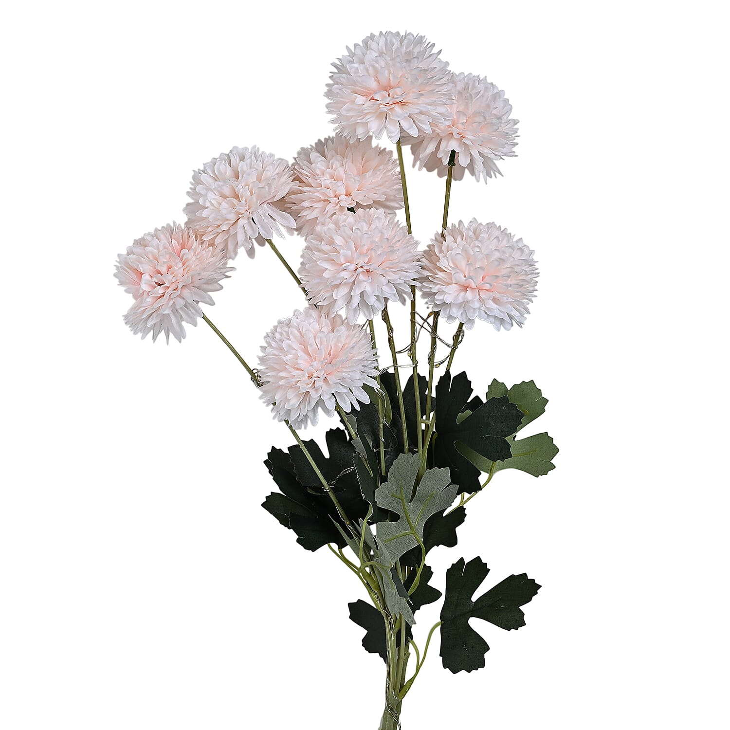Set of 2 - Faux Flower Branches with LED Lights (50-60cm) - Pink