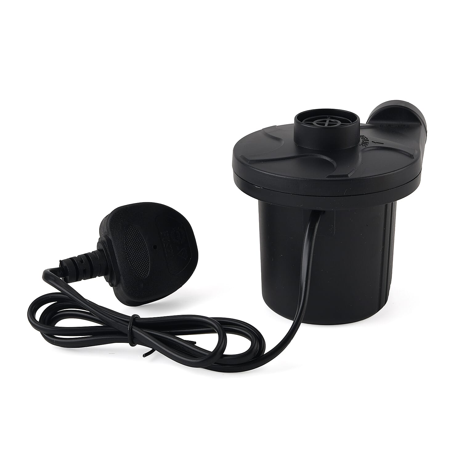 Multi-Purpose 50W High-Volume AC Electric Air Pump - 400L-Min 0.7Psi Fast Air Pump for Mattresses Pools Toys - Black