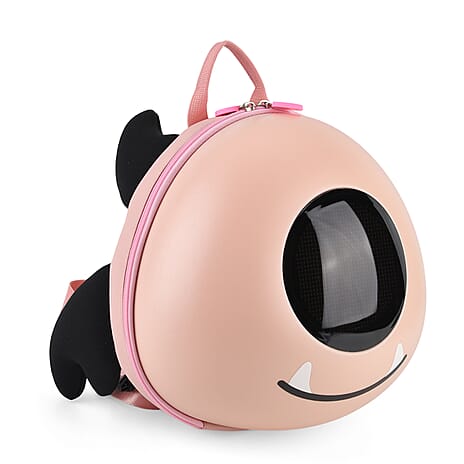 ABS Patterned Backpack (Size 27x16x26 cm) - Pink