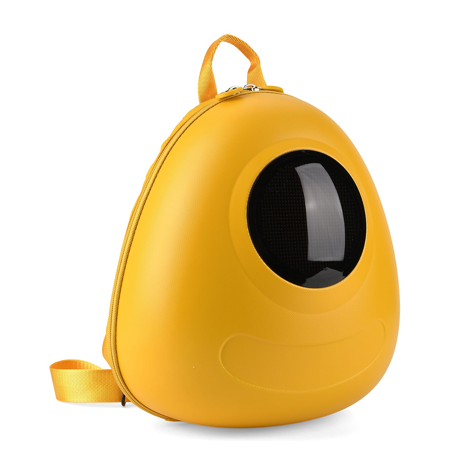 ABS Patterned Backpack (Size 27x16x26 cm) - Yellow