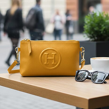 Crossbody Bag (Size - One Size) - Yellow