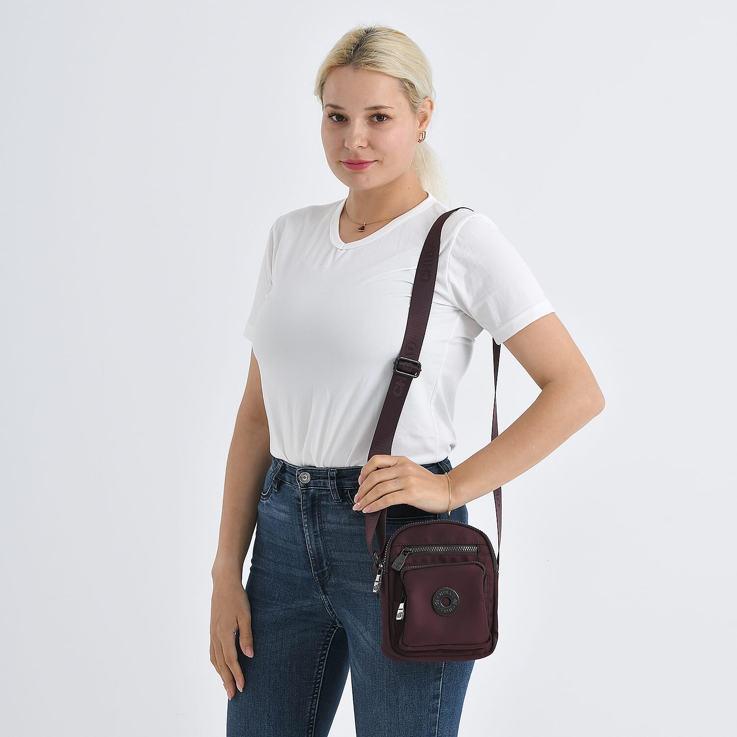 Crossbody Bag (Size - One Size) - Brown