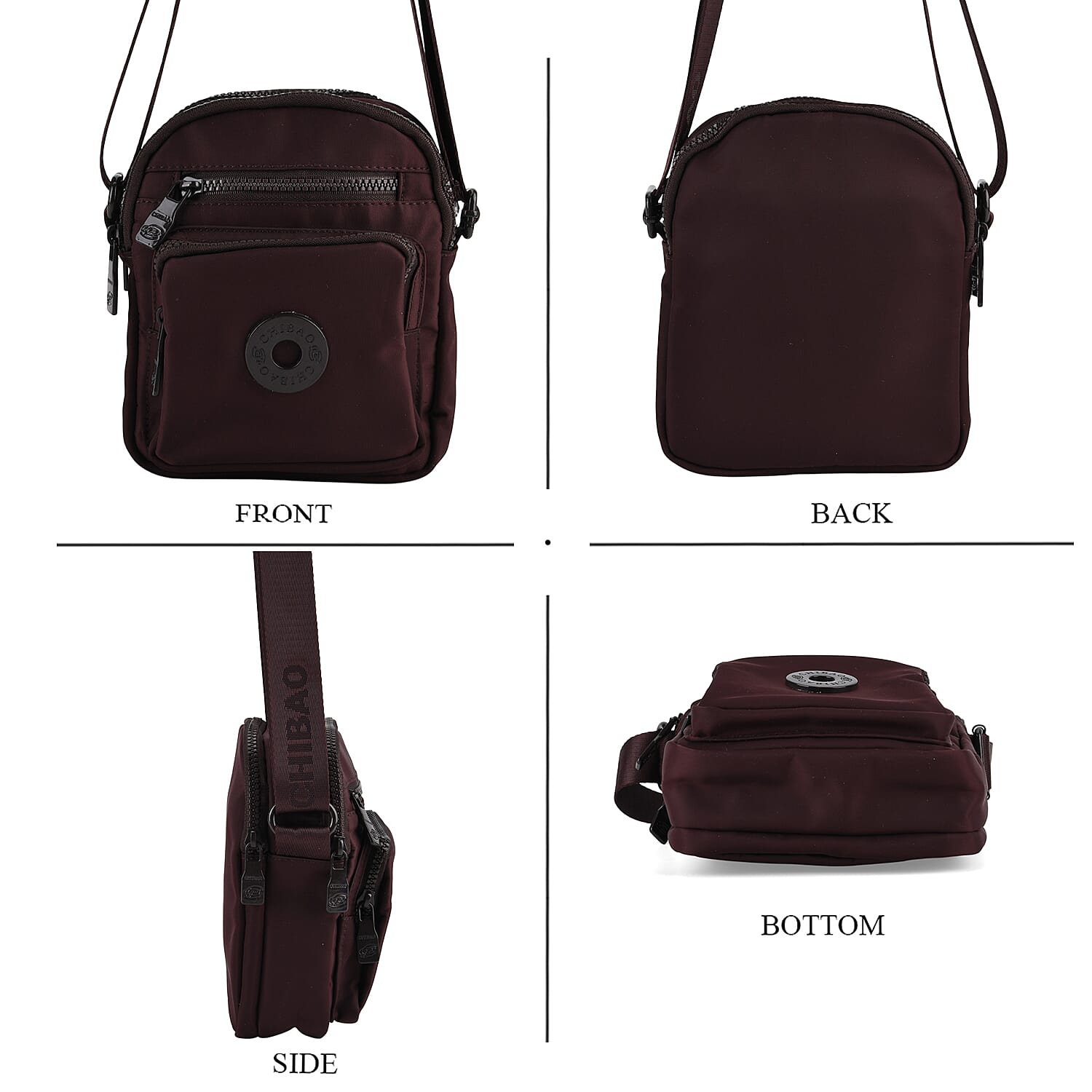 Crossbody Bag (Size - One Size) - Brown