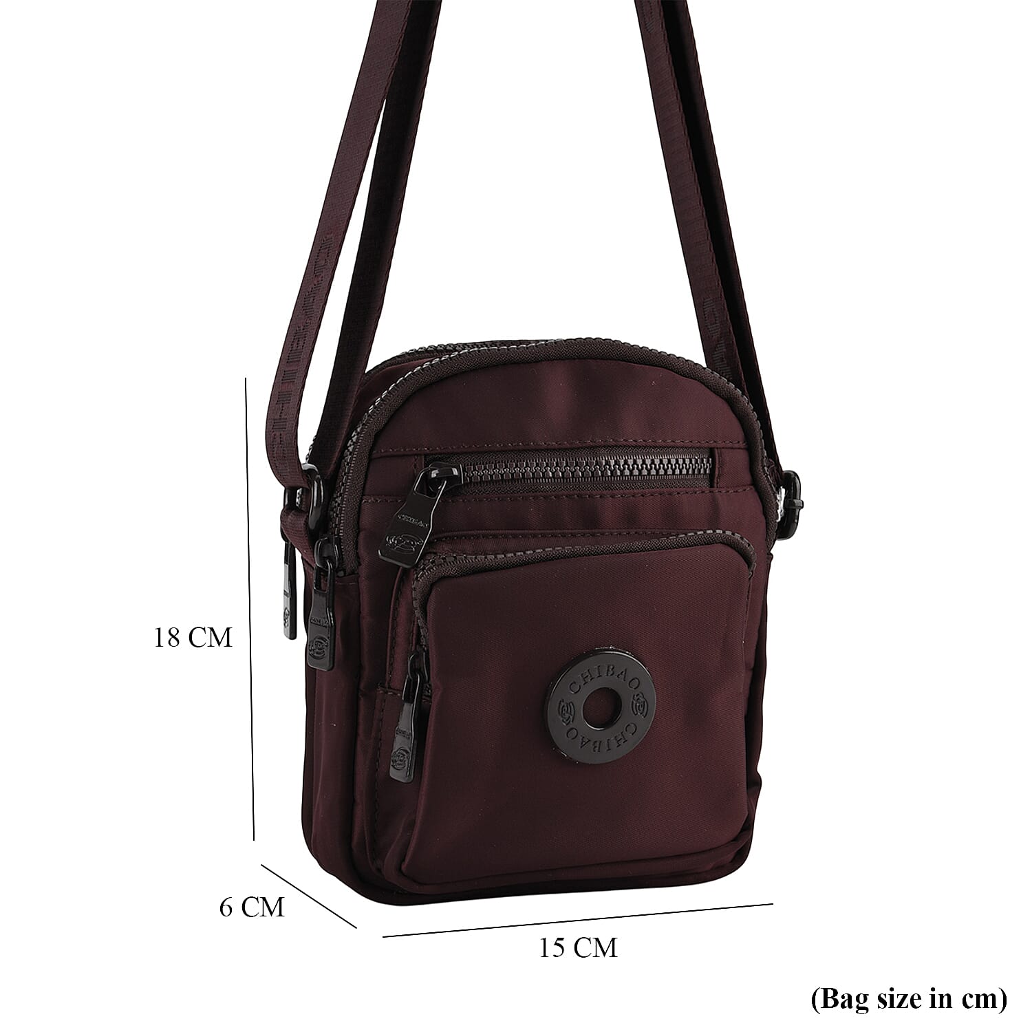 Crossbody Bag (Size - One Size) - Brown
