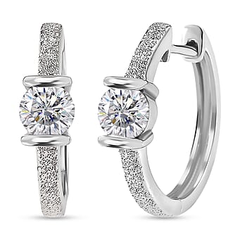 https://tjcuk.sirv.com/Products/84/1/8419137/D-Joy-Moissanite-Hoop-Earring-in-Platinum-Overlay-Sterling-Silver-0-92_8419137.jpg?w=342&h=342