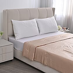 LA Marey Signature Mulberry Silk Patterned Comforter and Duvet