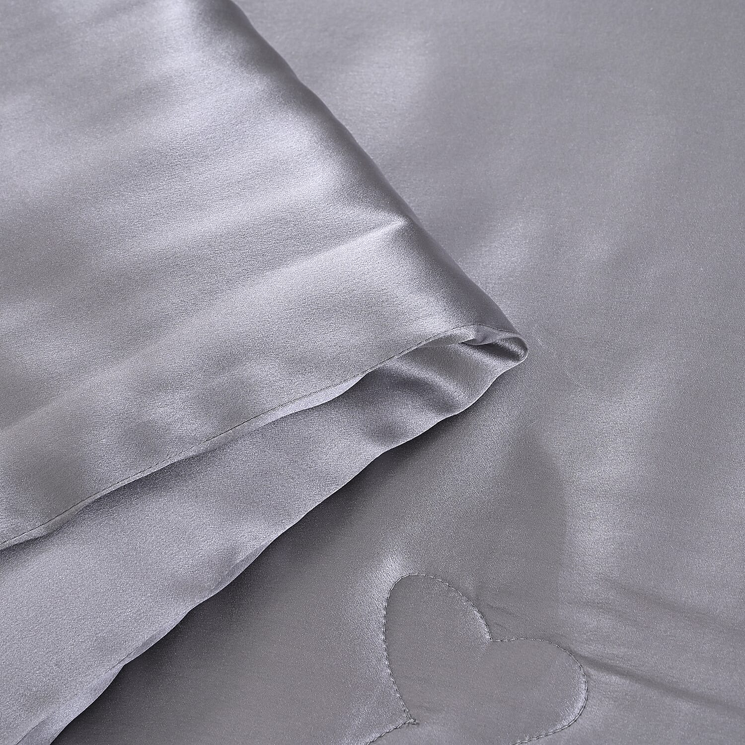 LA Marey Signature Mulberry Silk Patterned Comforter and Duvet