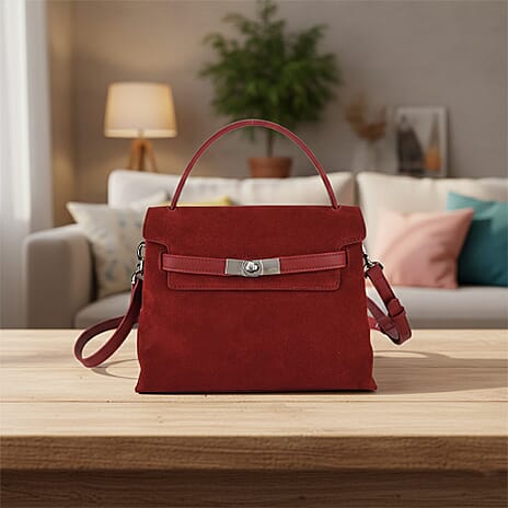 Valissiere Crossbody Bag (Size - One Size) - Burgundy