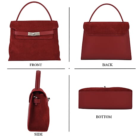 Valissiere Crossbody Bag (Size - One Size) - Burgundy