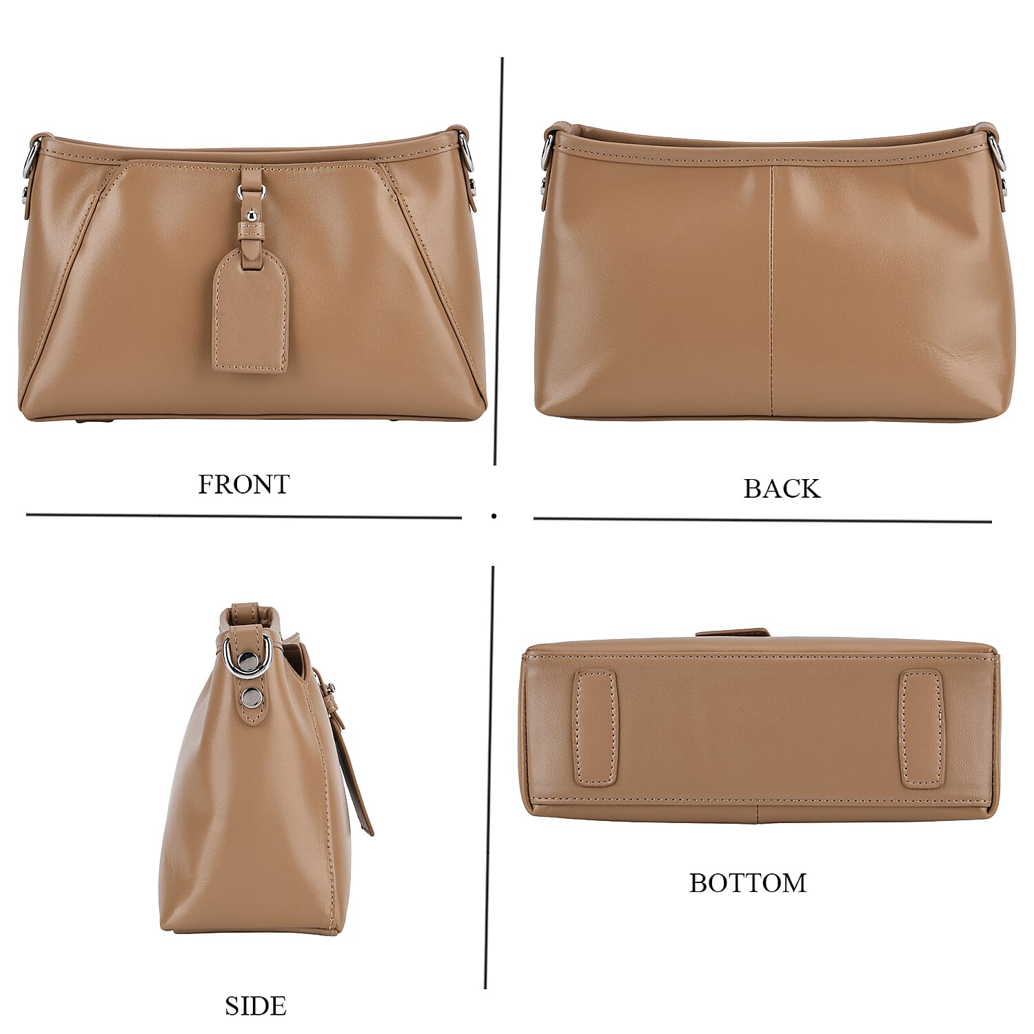 Crossbody Bag (Size - One Size) - Khaki