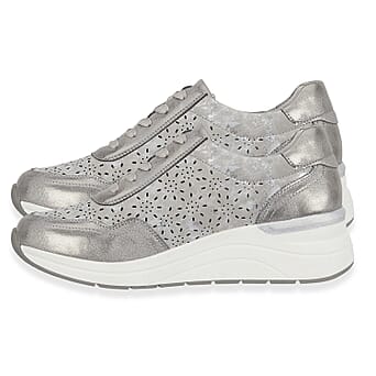 https://tjcuk.sirv.com/Products/84/1/8419460/Shoreditch-Womens-Metallic-Wedge-Lace-Up-Sneakers-With-Side-Zip-Size-6_8419460_1.jpg?w=342&h=342