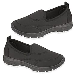 Ladies slip on trainers