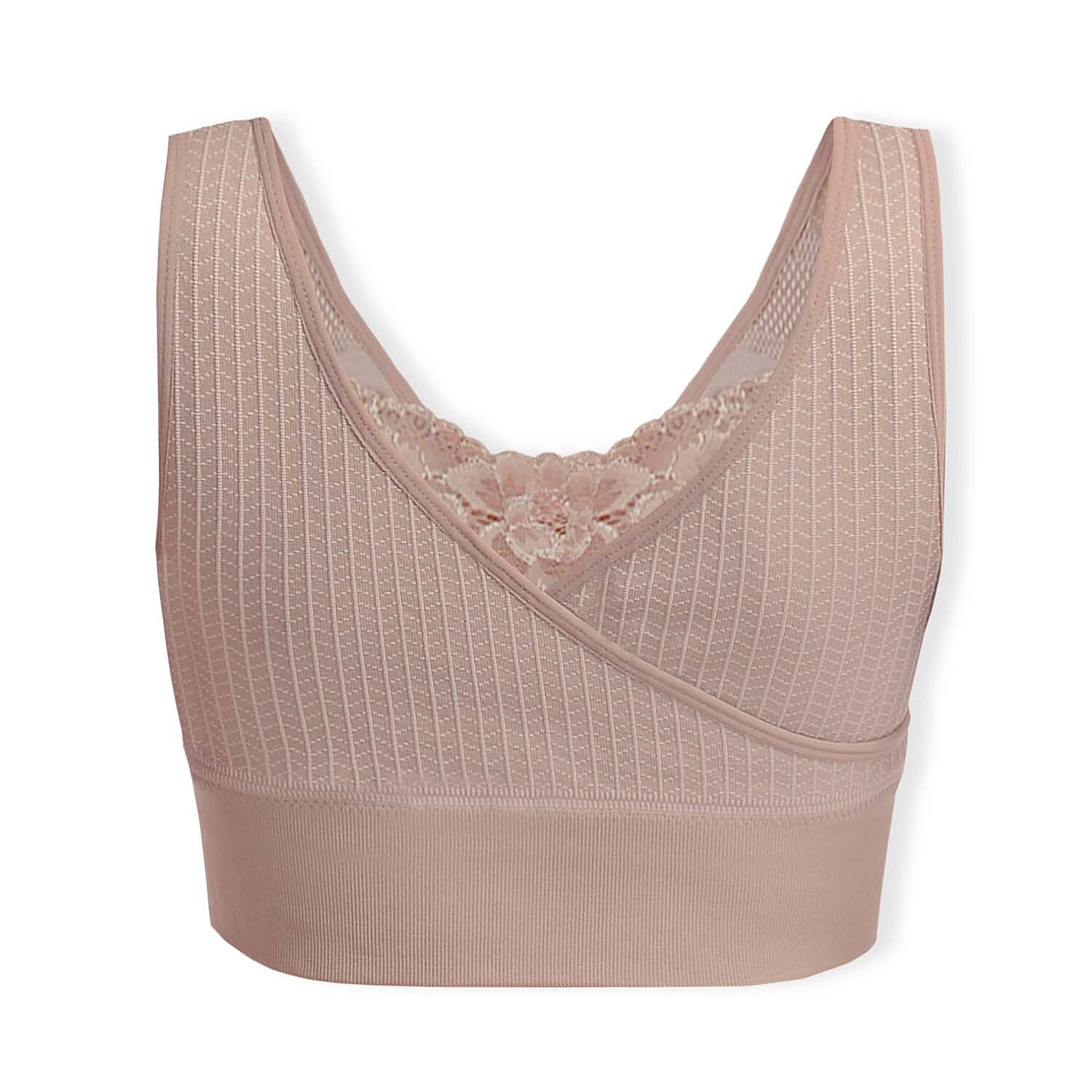 Sankom Switzerland Patent Classic Bra With Lace 