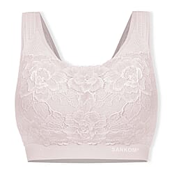 Sankom Switzerland Patent Classic Bra With Lace 