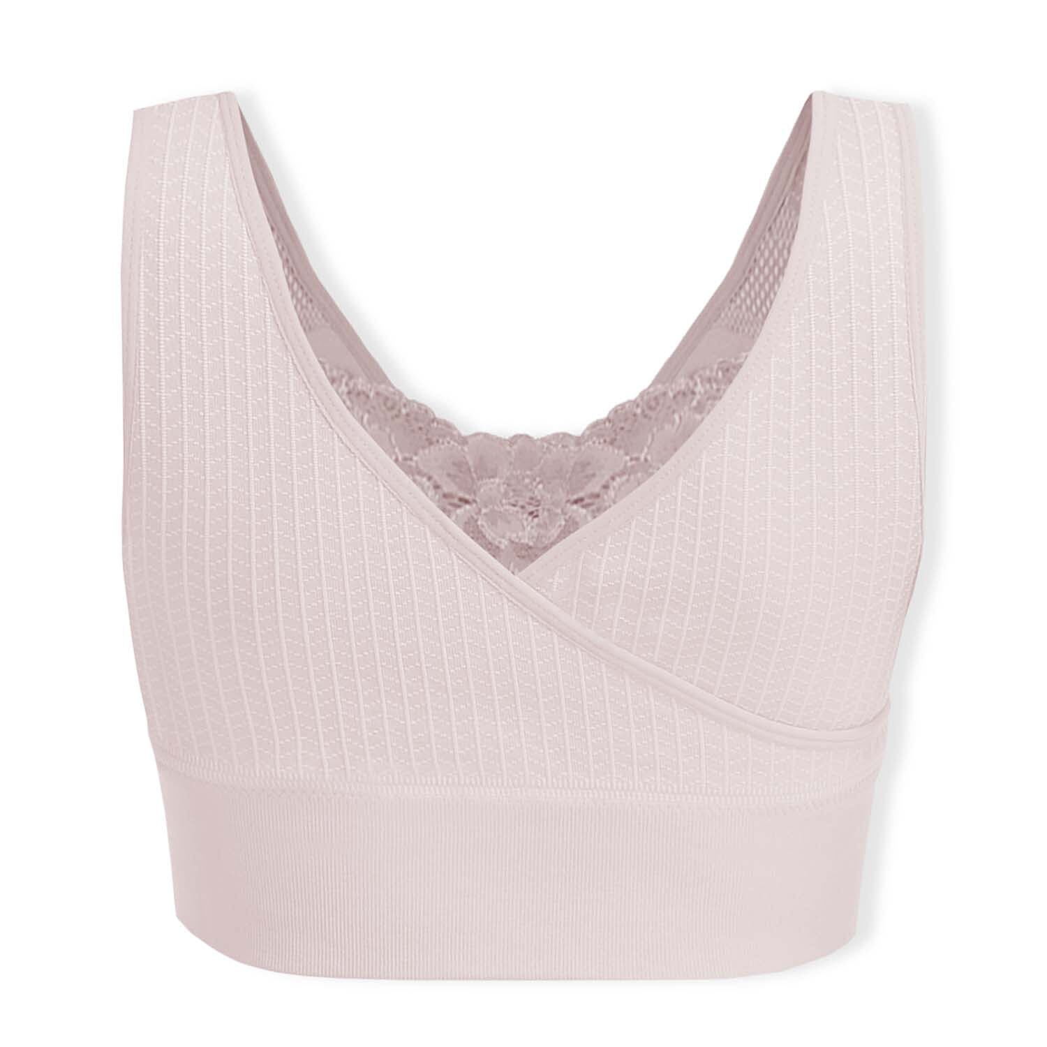 Sankom Switzerland Patent Classic Bra With Lace 