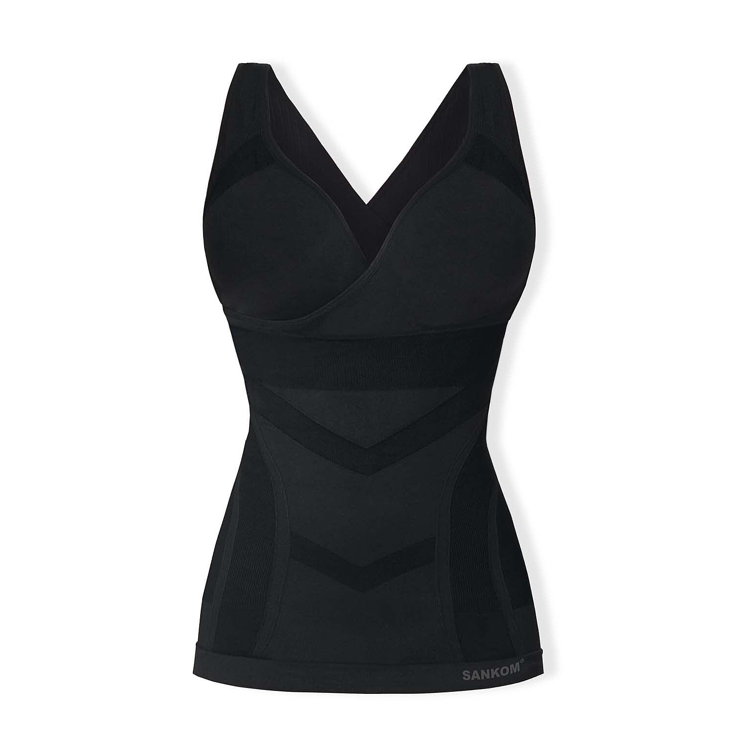 Sankom Switzerland Premium Aloe Vera & Bamboo & Cooling Bra With Vest 