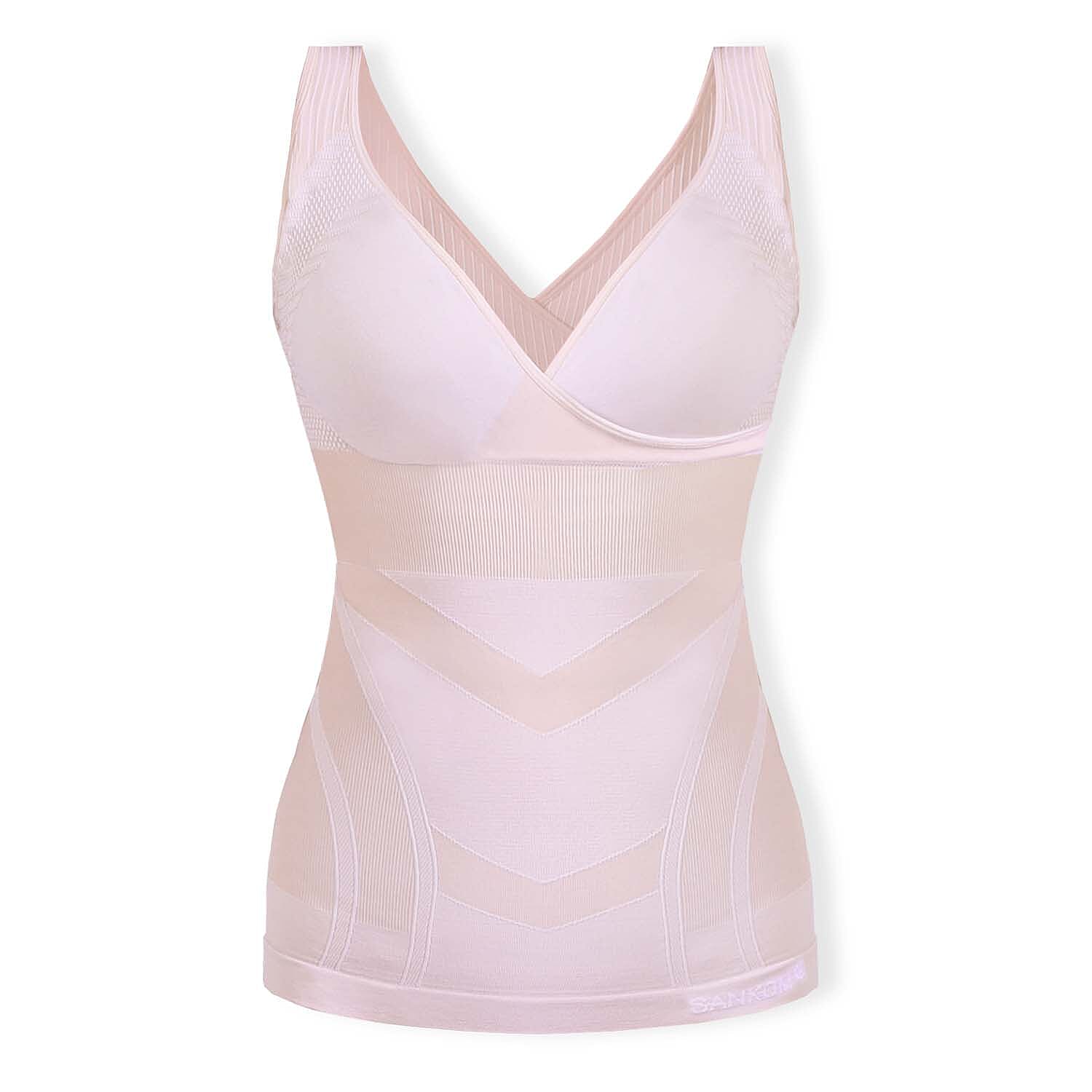 Sankom Switzerland Premium Aloe Vera & Bamboo & Cooling Bra With Vest 