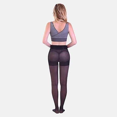 Sankom Active Compression Anti-Rip Fibre Breathable Tights (Size - S-M) - Black