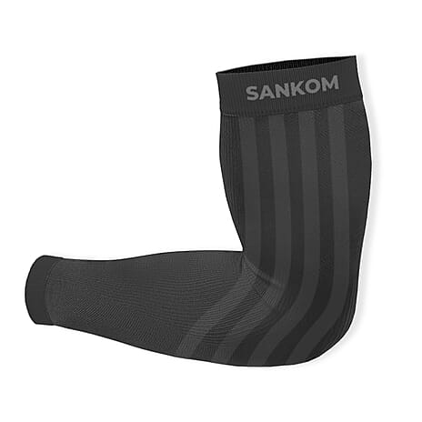 Sankom Active Compression Arm Sleeves (Size - L-XL) - Black
