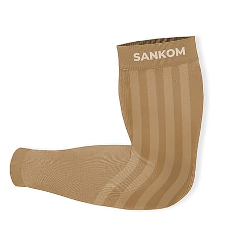 Sankom Active Compression Arm Sleeves (Size - S-M) - Grey