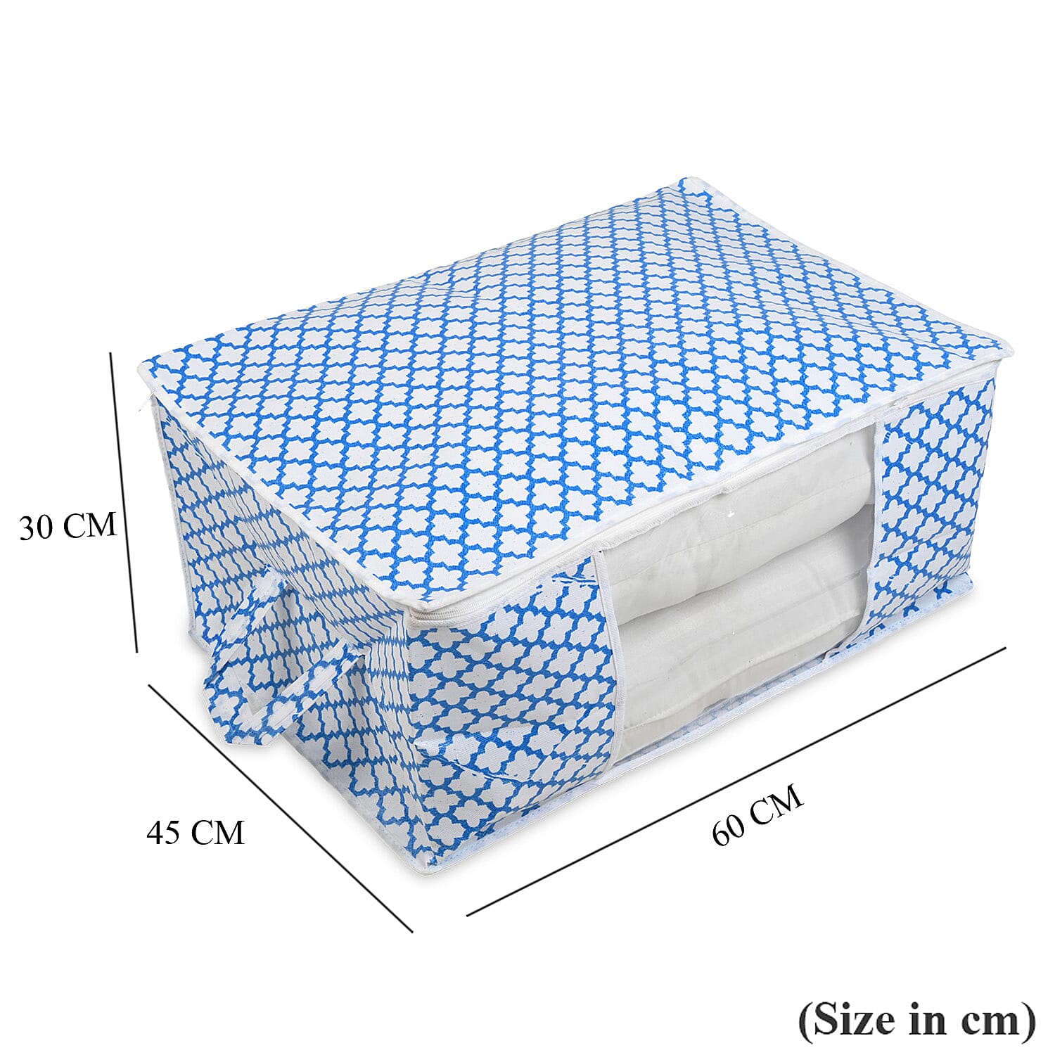 Patterned Storage Box (Size 60x30x45 cm)
