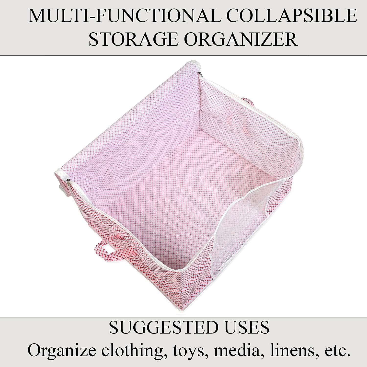 Patterned Storage Box (Size 60x30x45 cm)