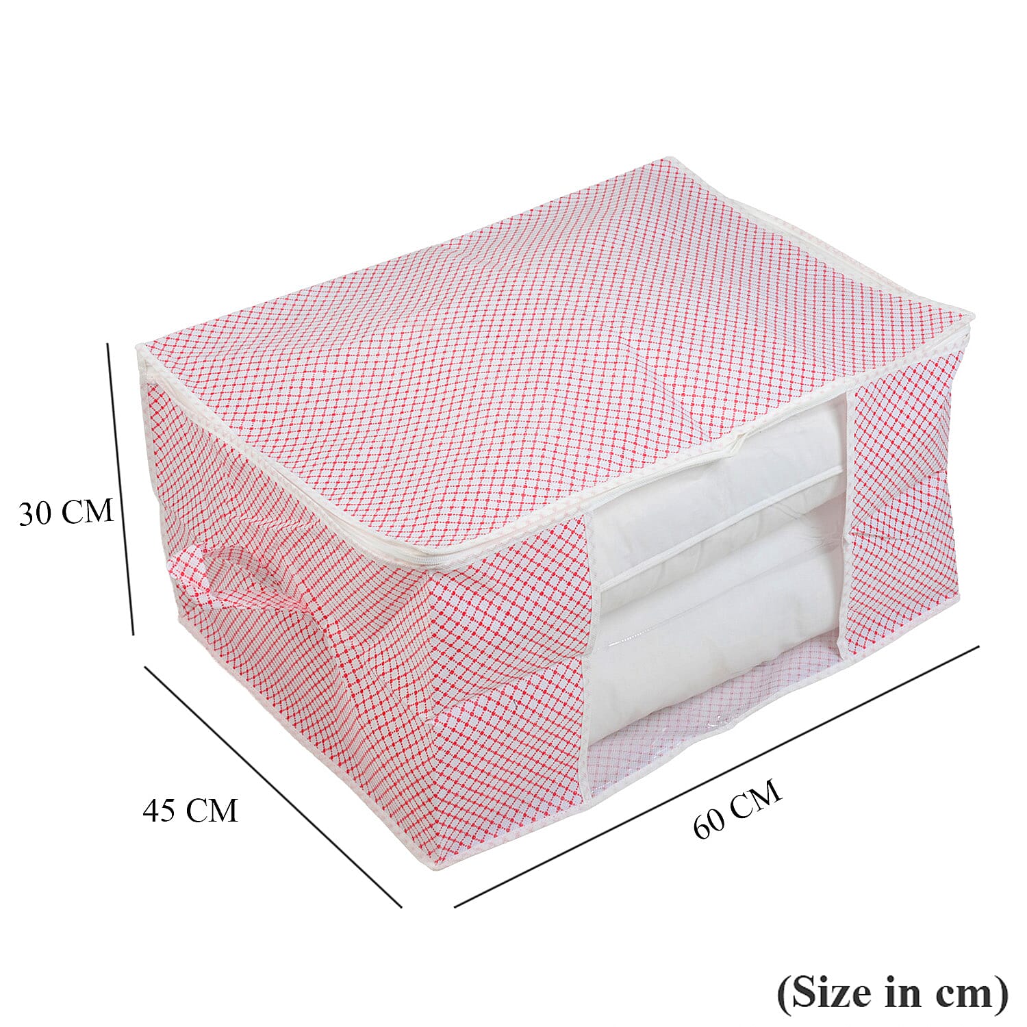 Patterned Storage Box (Size 60x30x45 cm)