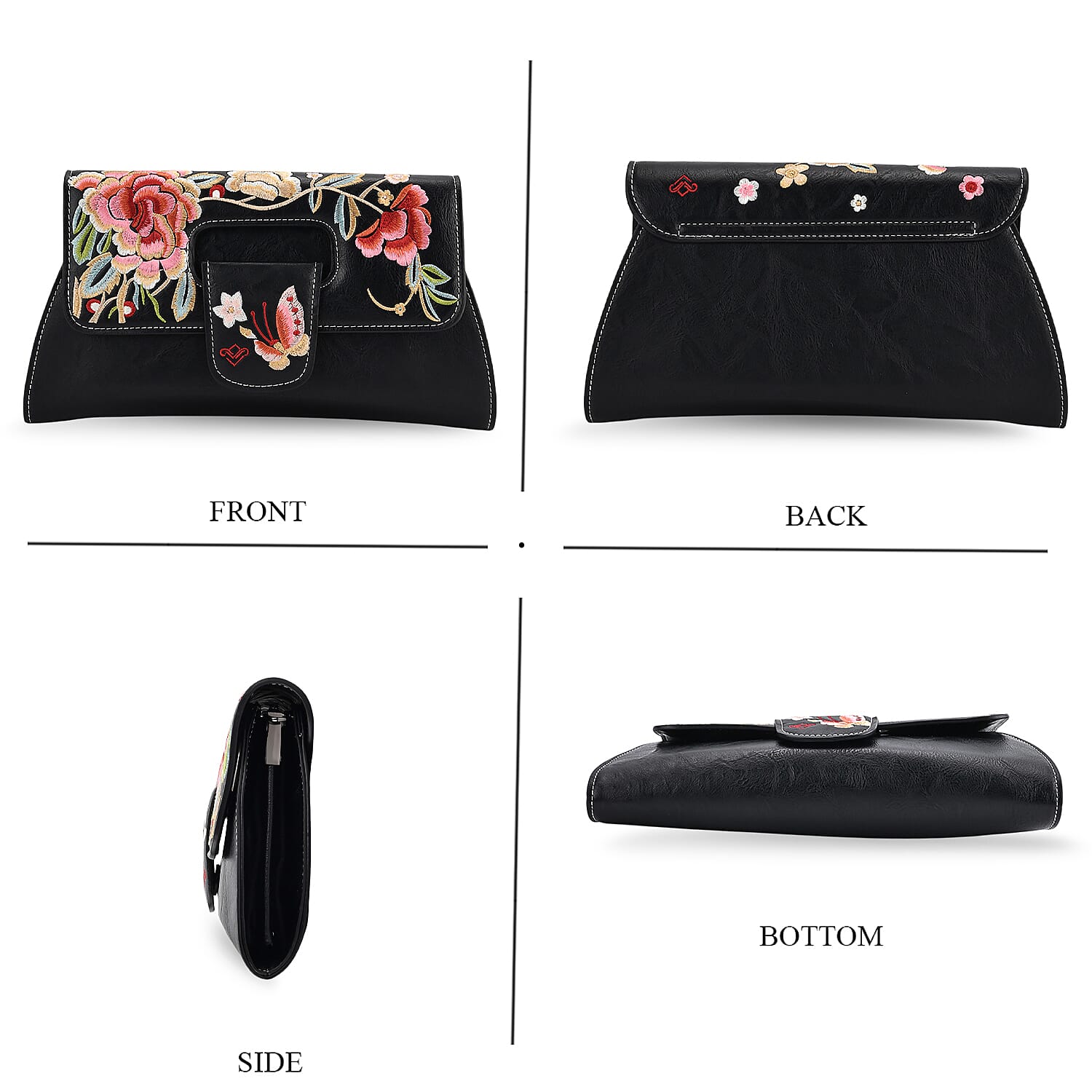 Crossbody Bag (Size - One Size) - Black