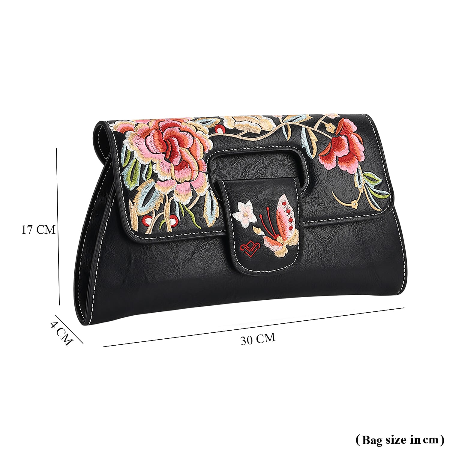 Crossbody Bag (Size - One Size) - Black