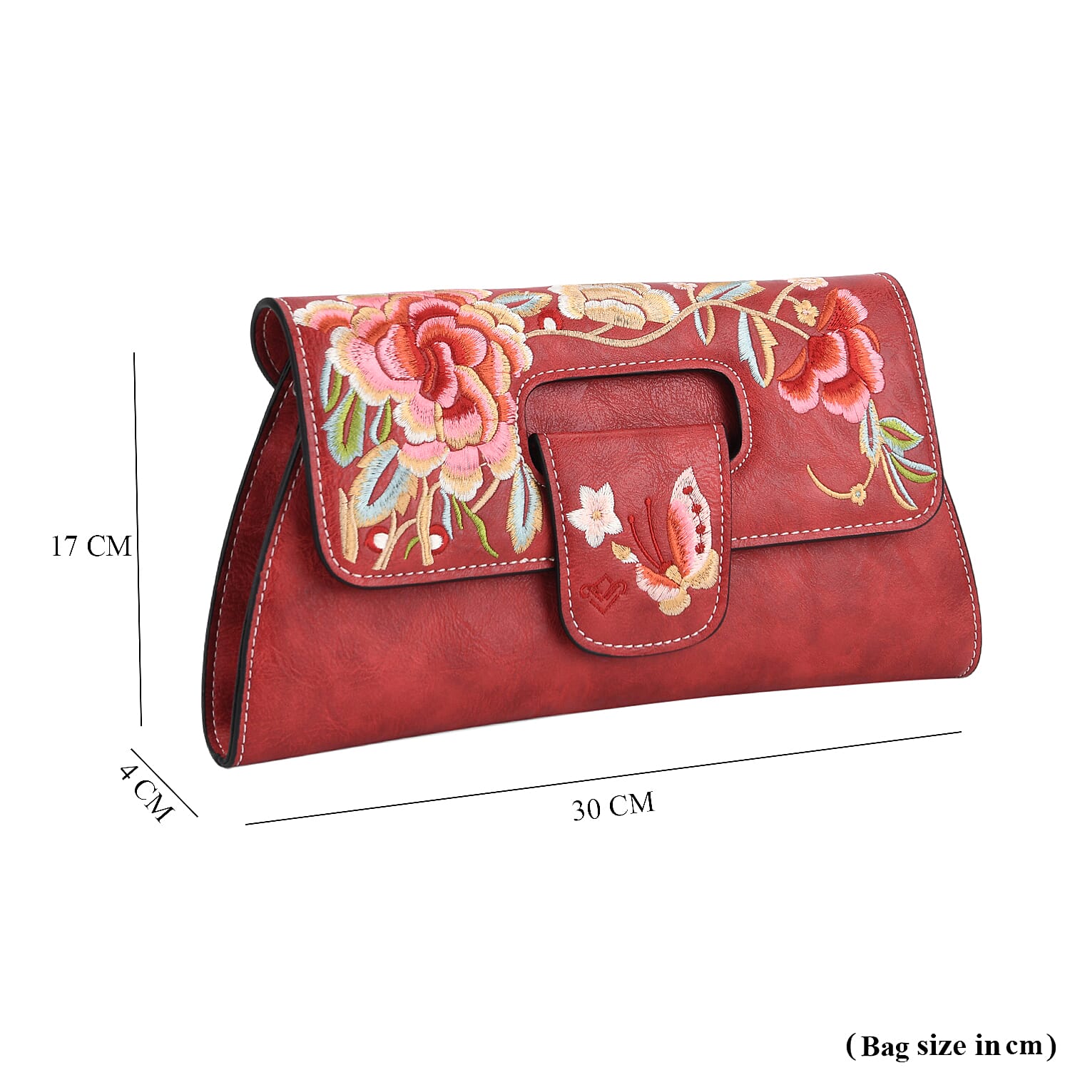 Crossbody Bag (Size - One Size) - Red