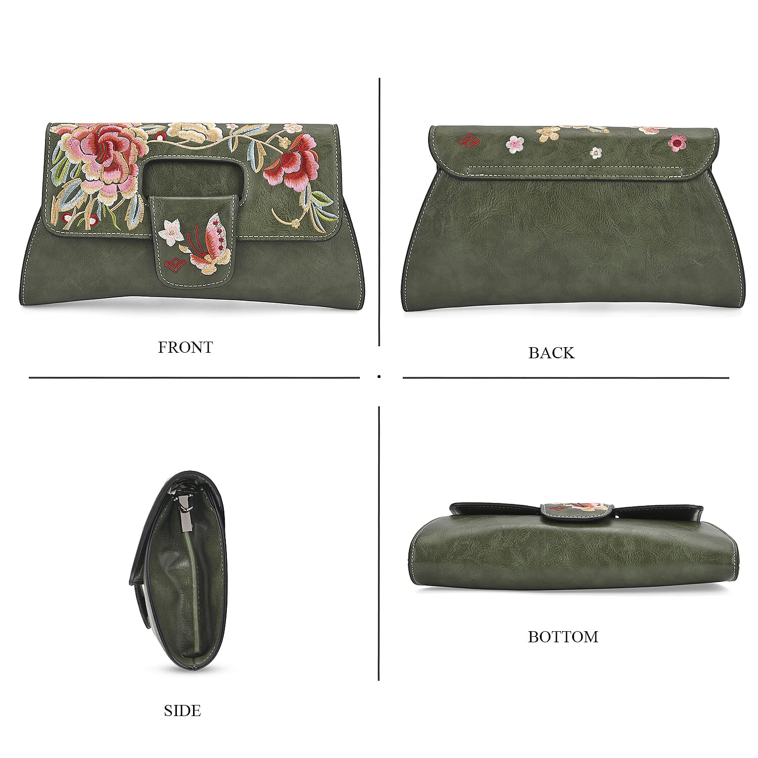 Crossbody Bag (Size - One Size) - Green