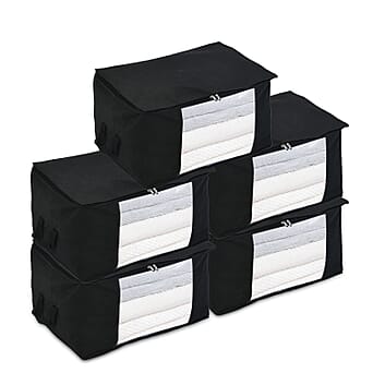 https://tjcuk.sirv.com/Products/84/2/8420489/LIVMORE-Patterned-Storage-Box-Size-34x59x42-cm-Black_8420489.jpg?w=342&h=342