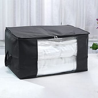 https://tjcuk.sirv.com/Products/84/2/8420489/LIVMORE-Patterned-Storage-Box-Size-34x59x42-cm-Black_8420489_1.jpg?w=342&h=342
