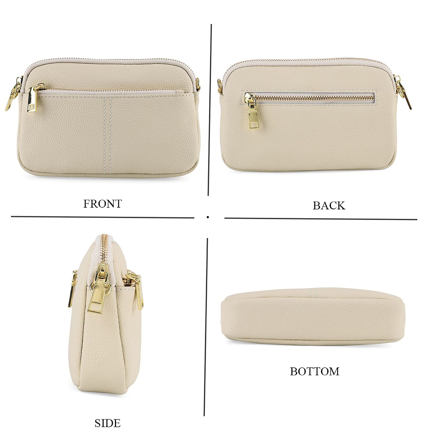Crossbody Bag (Size - One Size) - Off White