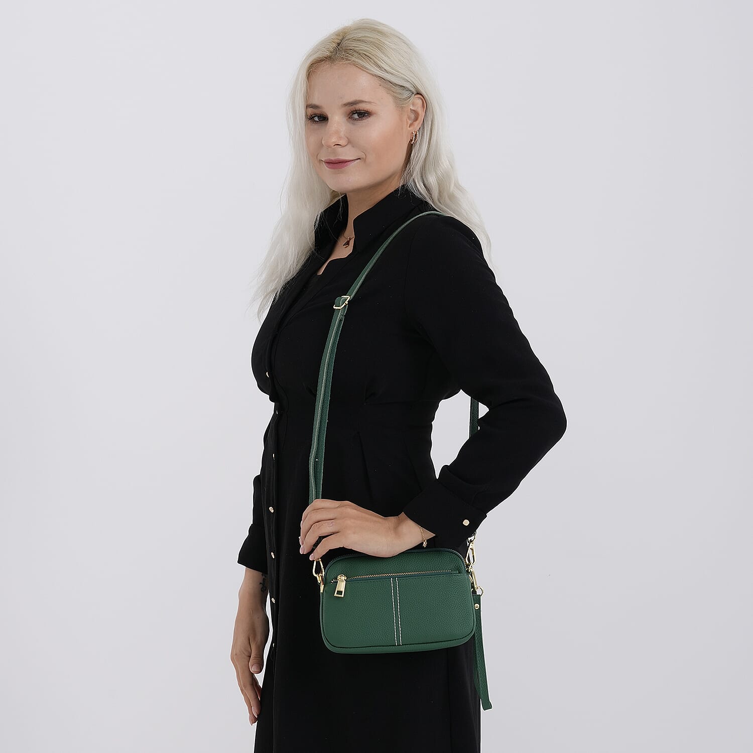 Crossbody Bag (Size - One Size) - Teal