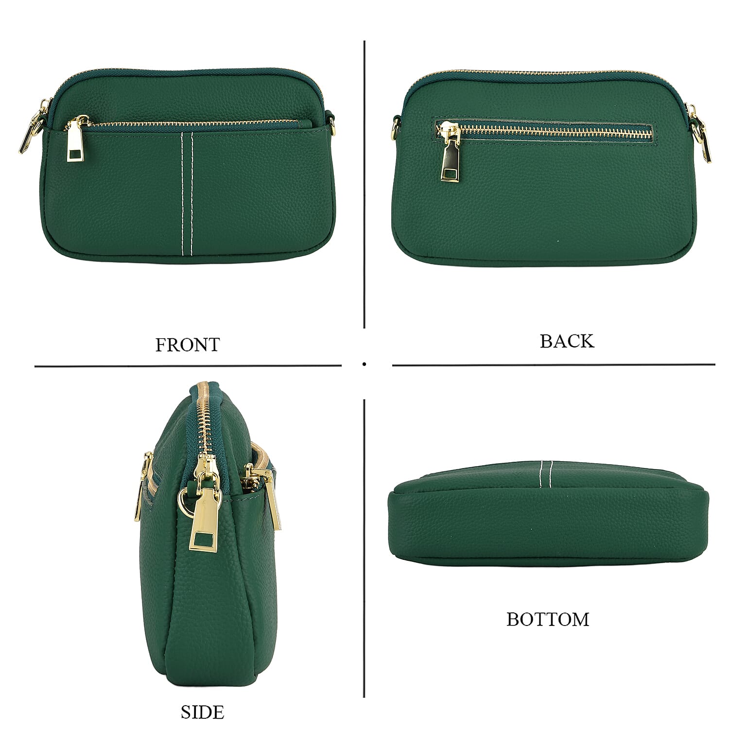 Crossbody Bag (Size - One Size) - Teal