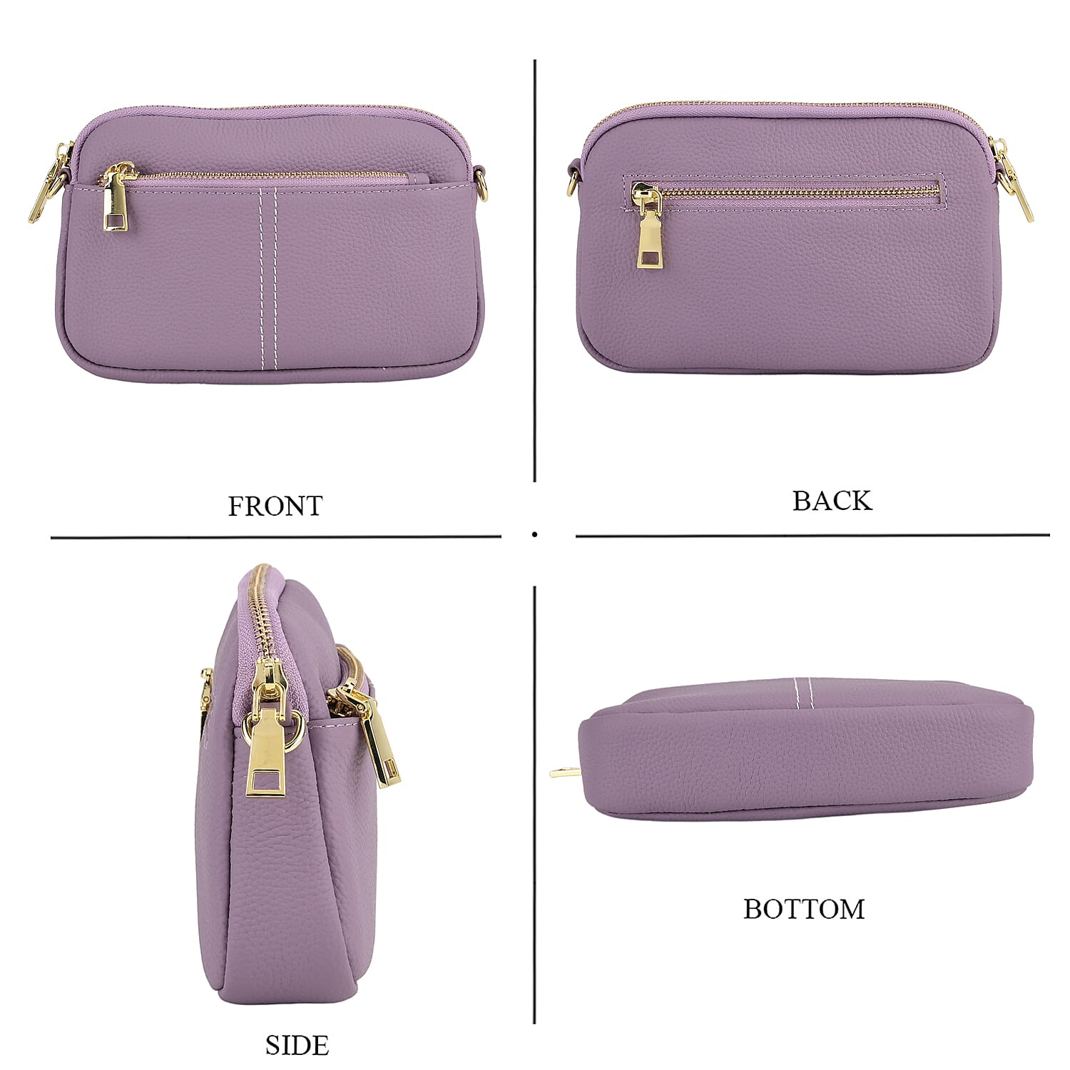 Crossbody Bag (Size - One Size) - Purple
