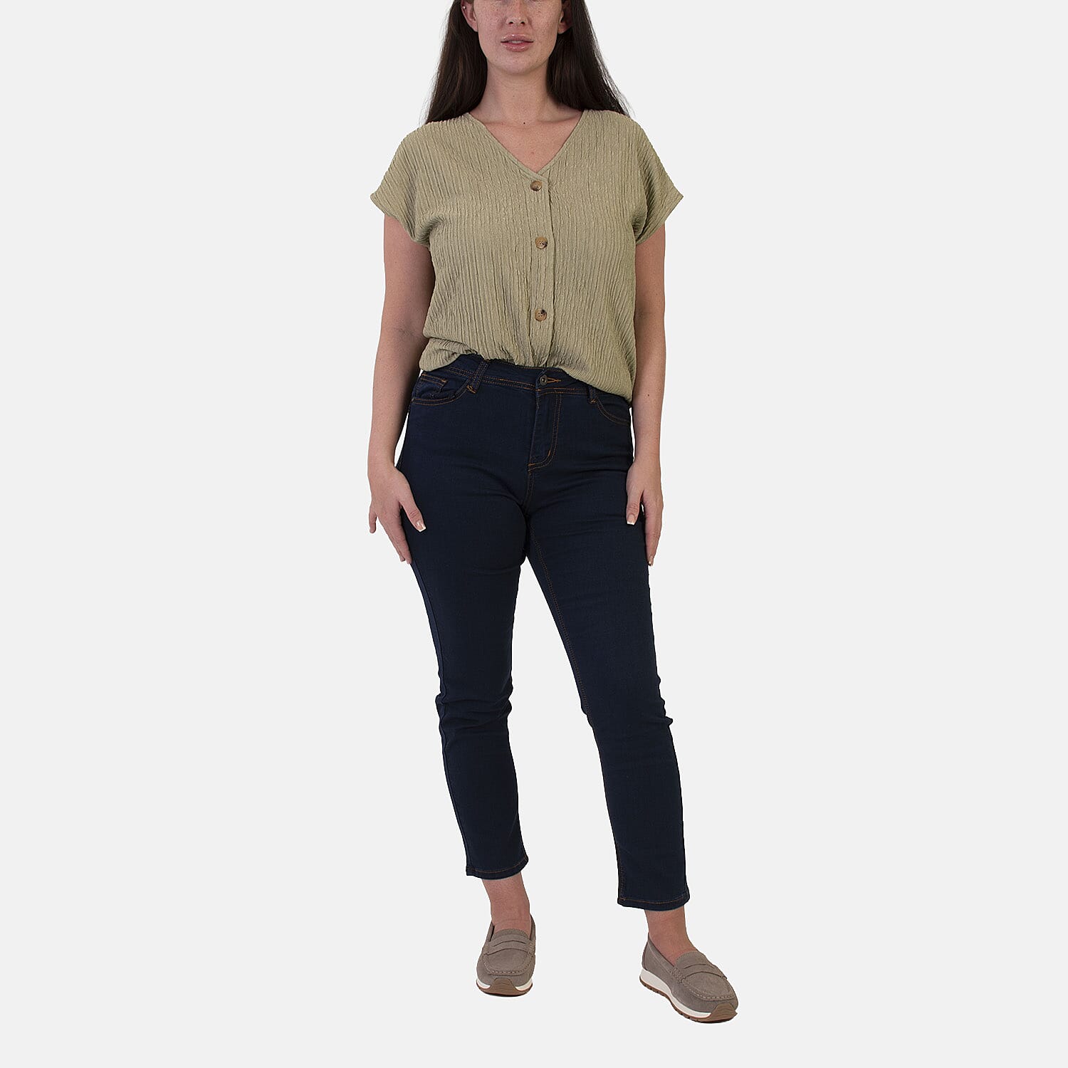 Sugar Crisp Classic Stretch Denim Jeans