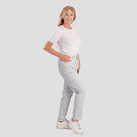 Sugar Crisp Cotton Jean and Pant-Trouser (Size - 10) - Gray